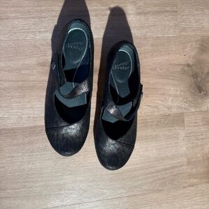 Dansko Mary Janes - bronze metallic